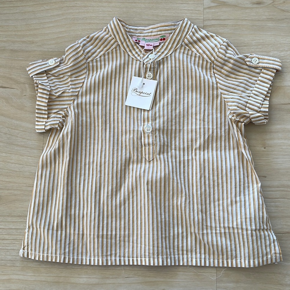 NWT Bonpoint Cotton Shirt